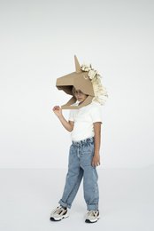 UNICORNO / MASCHERA FAI DA TE