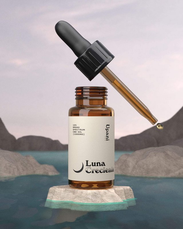 Halvmåne 10 % CBD-olie (10 ml)
