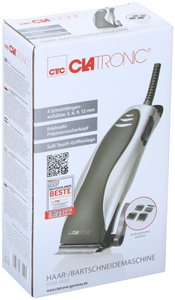 Clatronic hair clipper with 4 attachment combs