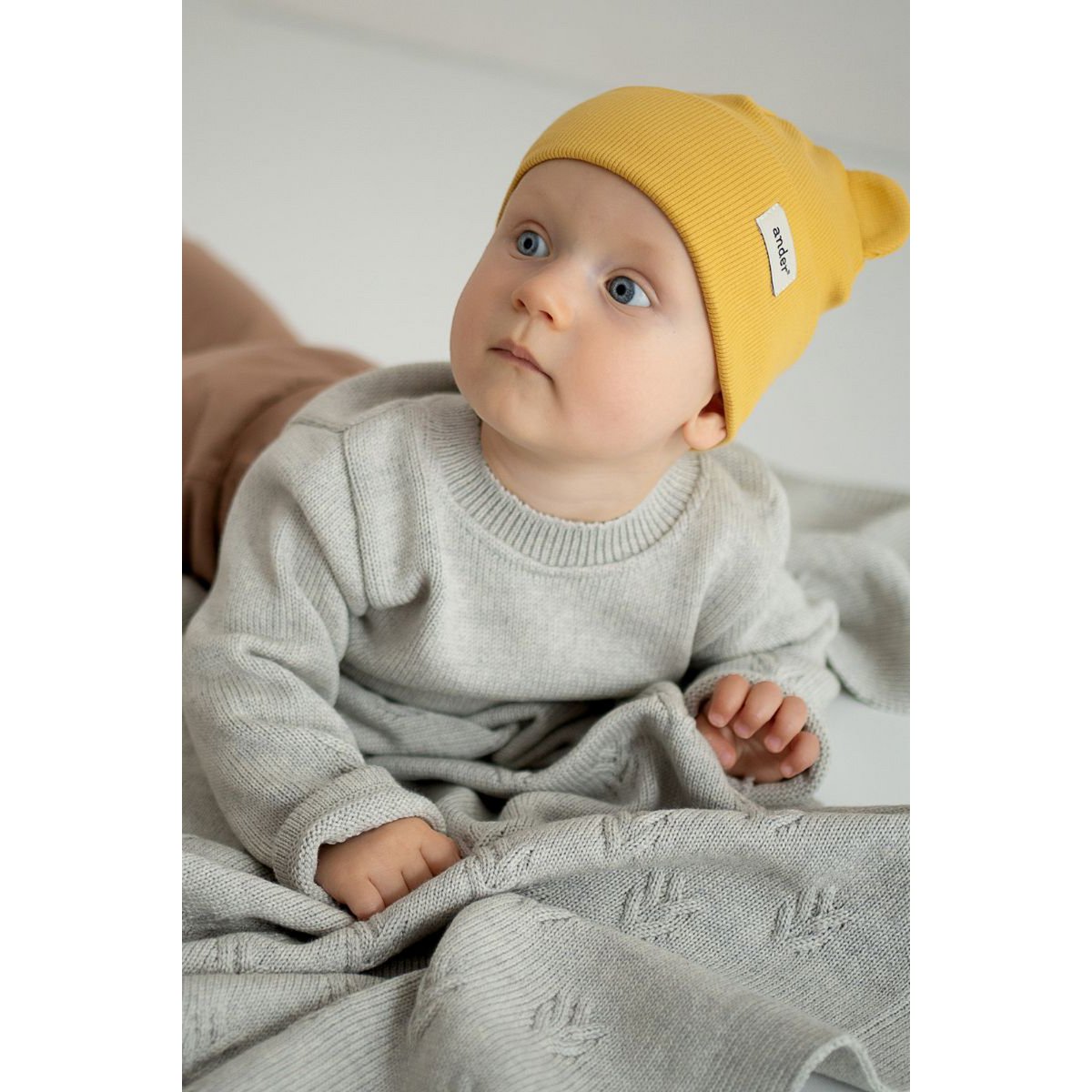 GRACE MUSTARD children's hat