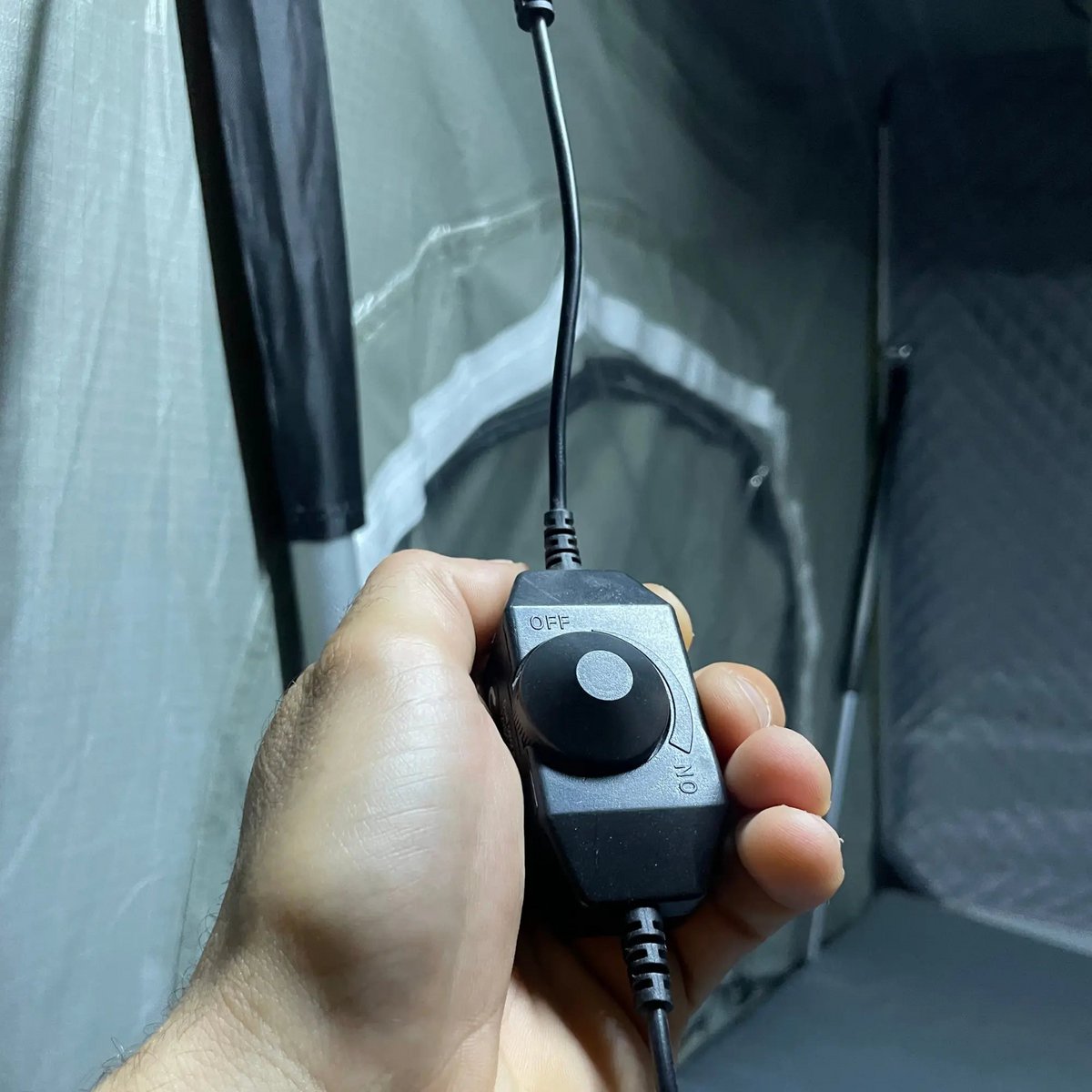 Tienda de campaña con techo para camping con tira LED - Flexible 1,3 M - Resistente al agua