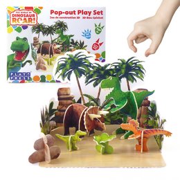 Dinosaur Roar pop-out speelset
