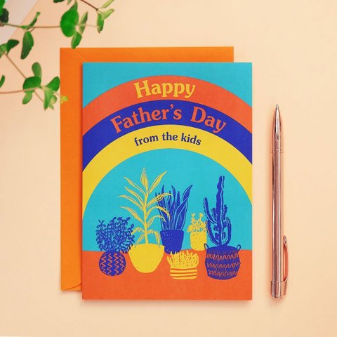 Happy Father's Day From The Kids Card 