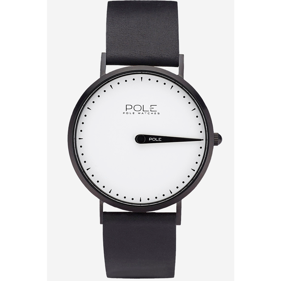 ACHROMATIC - Single Hand Clock