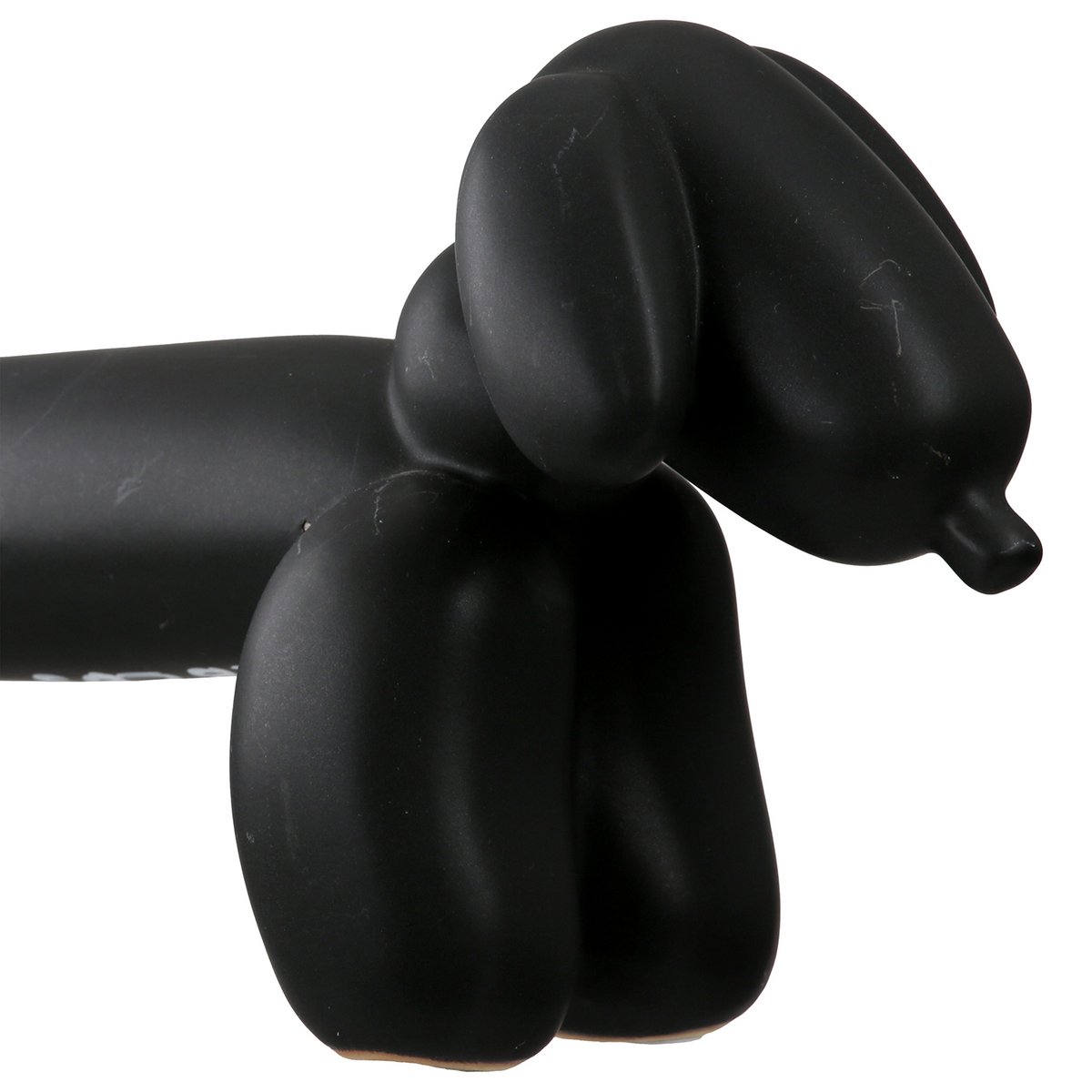 Figure Dackel Dachshund Ballon dog Black H. 10 cm, ve 2