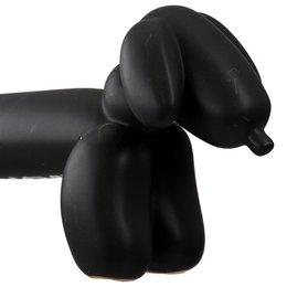 Figur Dackel Dachshund Ballon Dog Black H. 10 cm, Ve 2