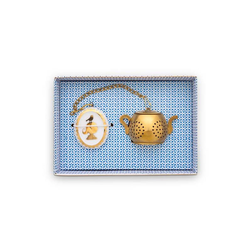 Tea Infuser Medaillon Royal White