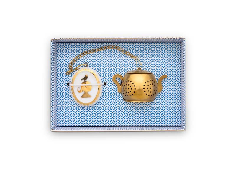 Tea Infuser Medaillon Royal White