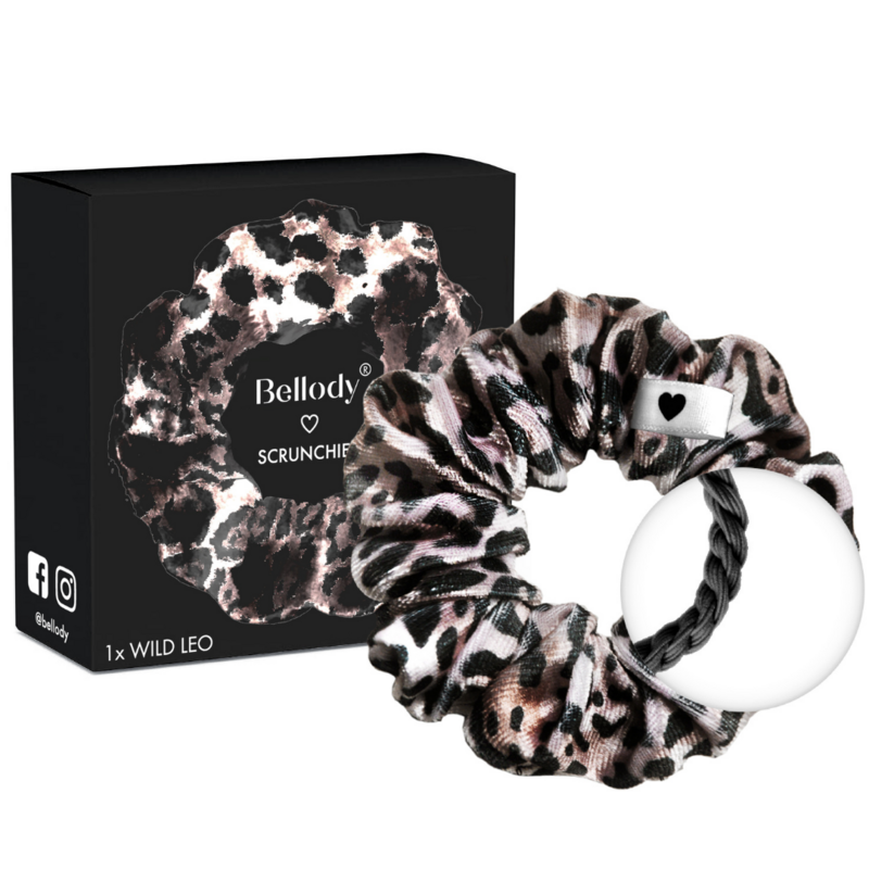 Samt-Scrunchie Leopard - Bellody® (1 Stück - Wild Leo)