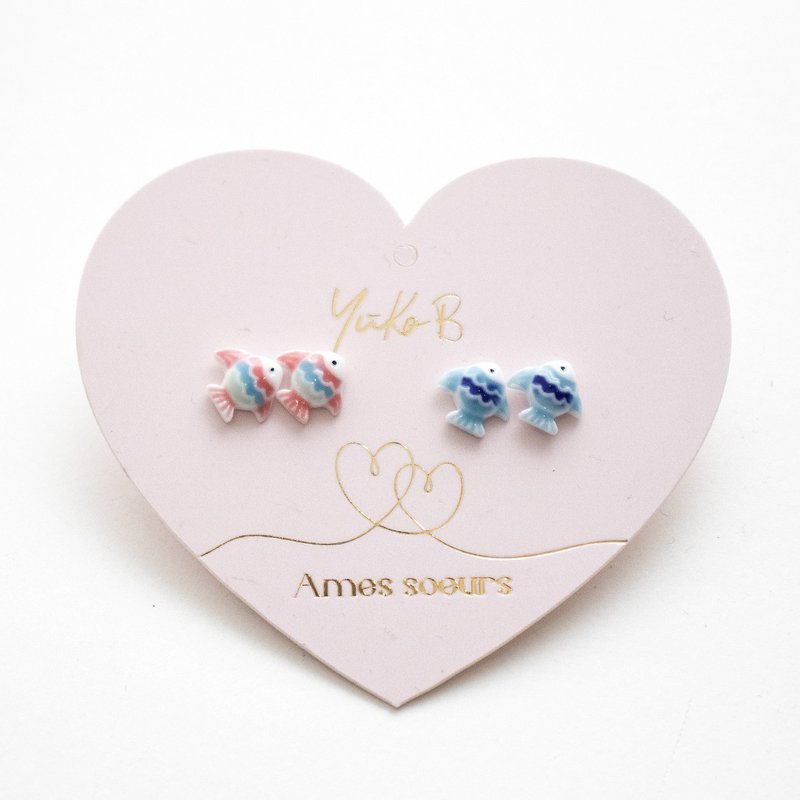 Duo Earrings - Soul Mates - Little Fish