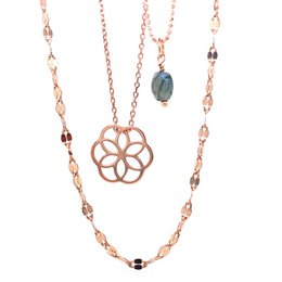 Necklace flower of life