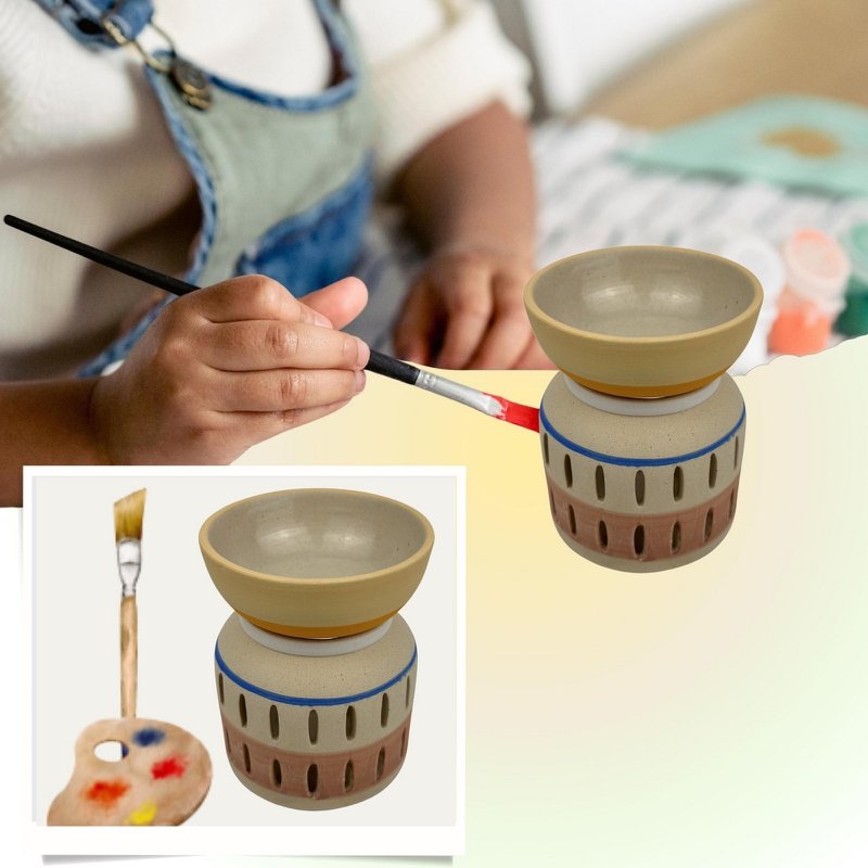Creativity Series perfume burner – Vaso – Matte ceramic – Handcrafted – Customizable – Original gift idea