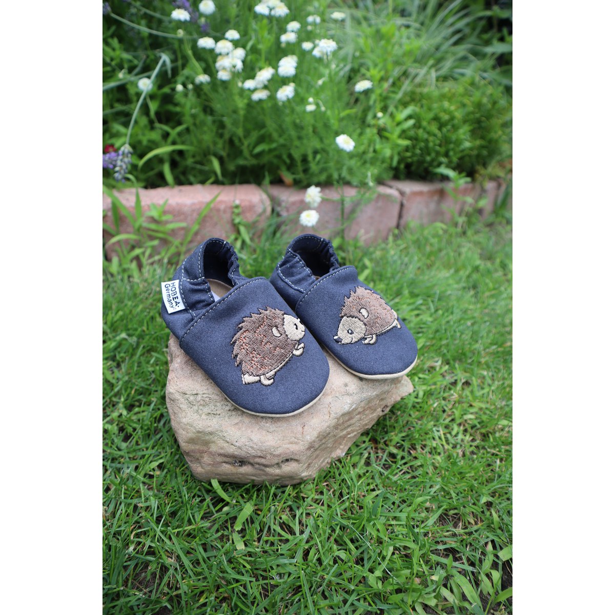 Buty dziecięce RecyStep jeż ciemnoniebieskie