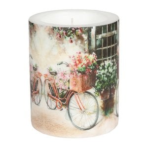 Dekorkerze LC Flower Bike Ø 99 mm