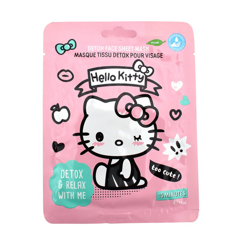 Detox fabric mask - Hello Kitty
