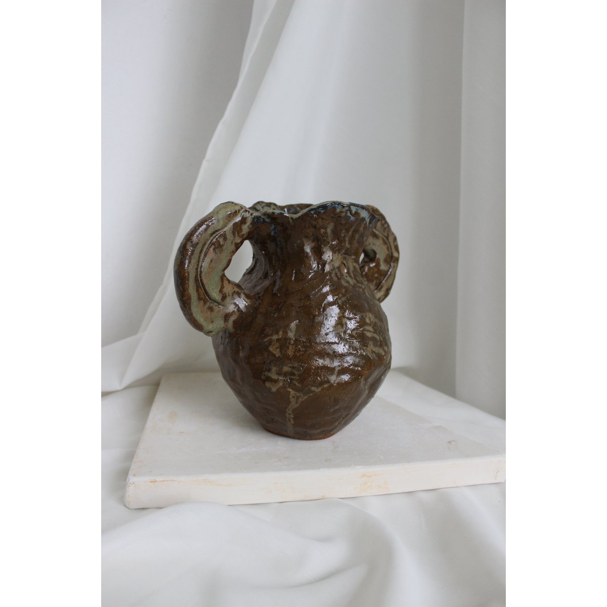 Big Rustic Handmade Ceramic Vase