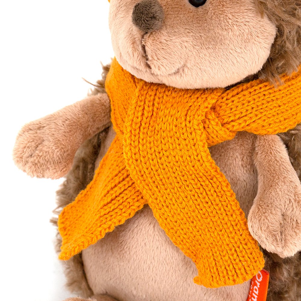 Peluche, Life, Fluffy le hérisson au béret moutarde 25cm