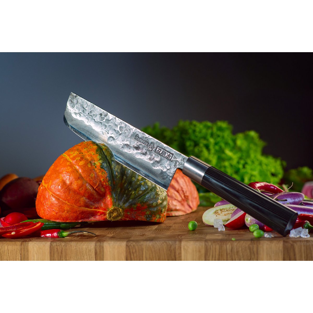 Samura Blacksmith Nakiri Knife 168 mm
