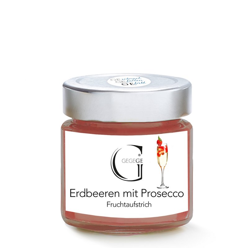 Fruit spread strawberries with Prosecco 140g
