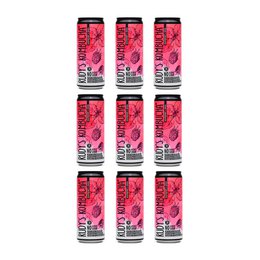 Rudys Raw Raspberry & Basil Kombucha (24x330ml)