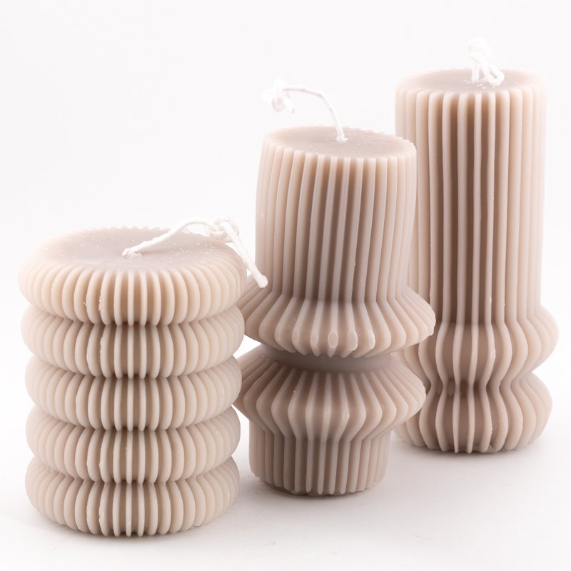 Soyakaars pinstripe beige