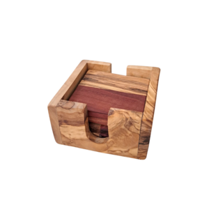 coasters with holder