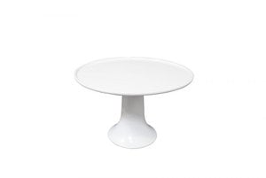 White melamine cake stand S 21,5 cm Isabelle Rose