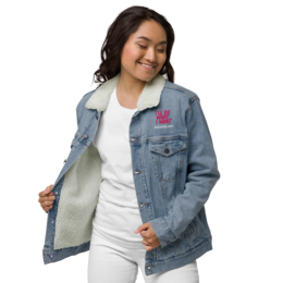 Denim sherpa jacket REBEL GIRL