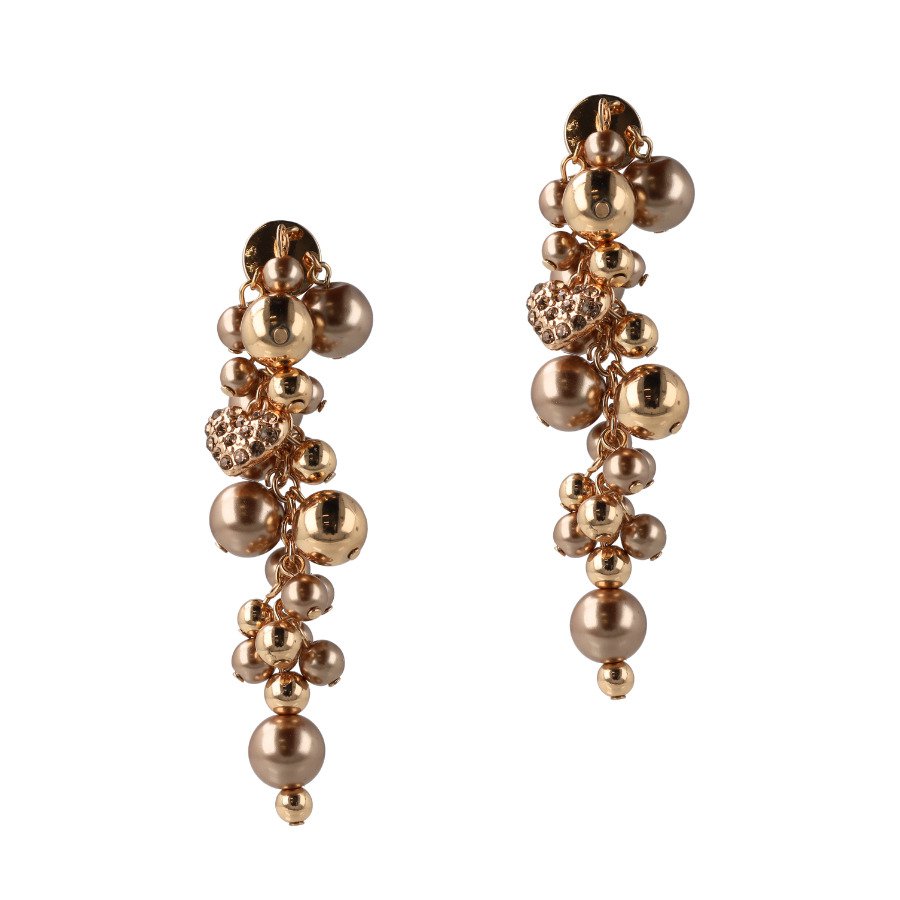 Ultimate Pearl Earhangers Gold