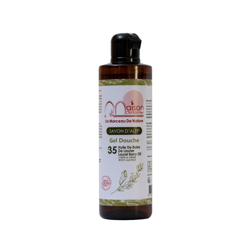 Aleppo Soap Douchegel 250ml 35% laurierolie