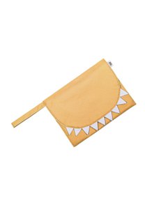 Yellow travel changing mat