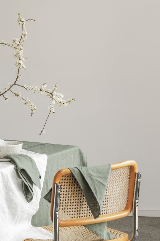 Napkins Nordic Moss green  (set of 2) / 100% linen