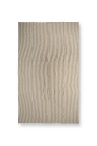Table Cloth Stripe Natural-Grey 150x250cm