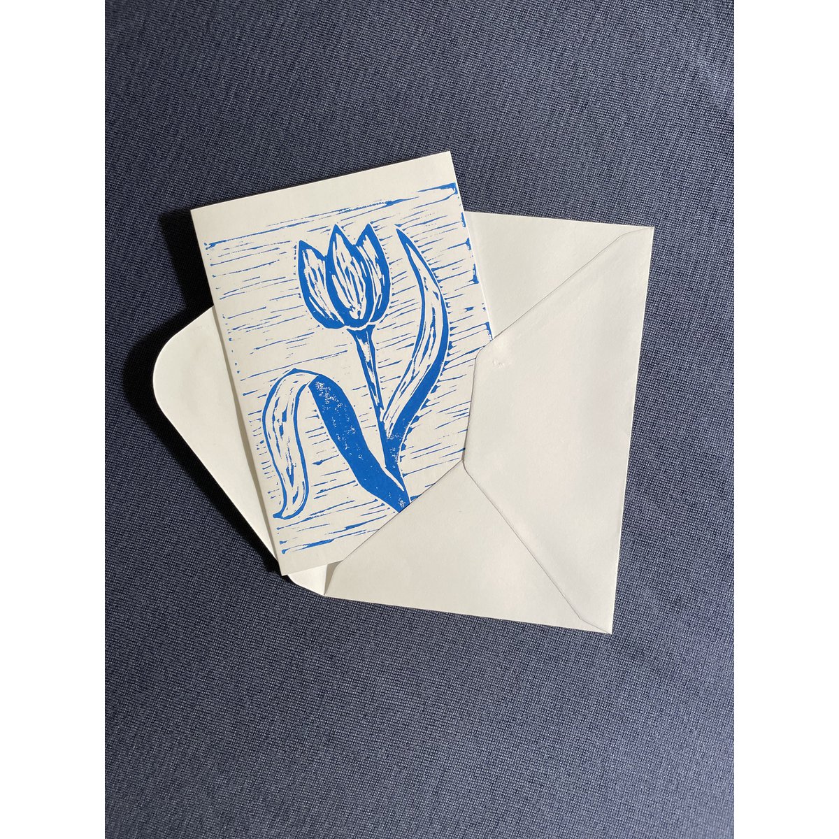 Cartes de vœux bleu néerlandais