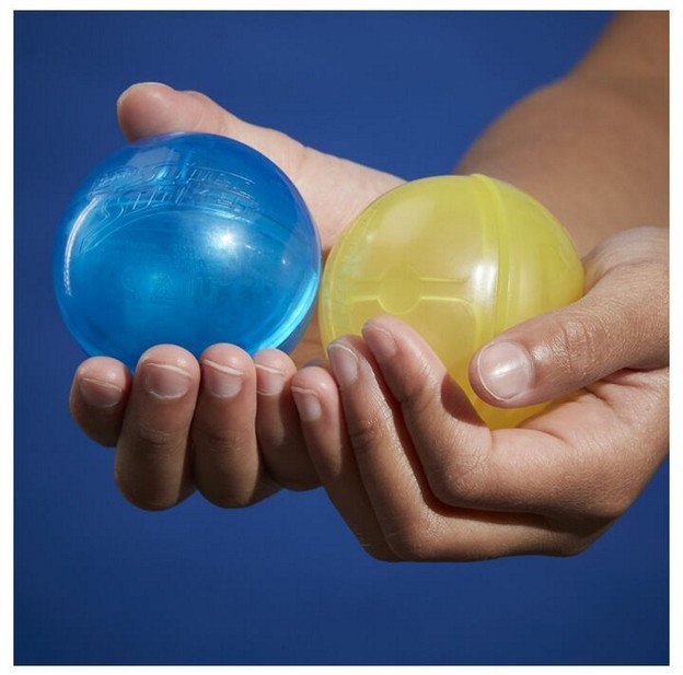 Super Soaker Truggle Ball Ball Balls 6 cm wielokrotnego użytku w ramce 18x26cm