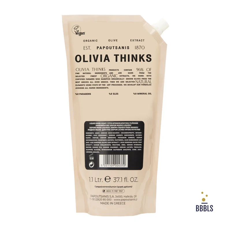 Sæbe Olivia Thinks 1100ml