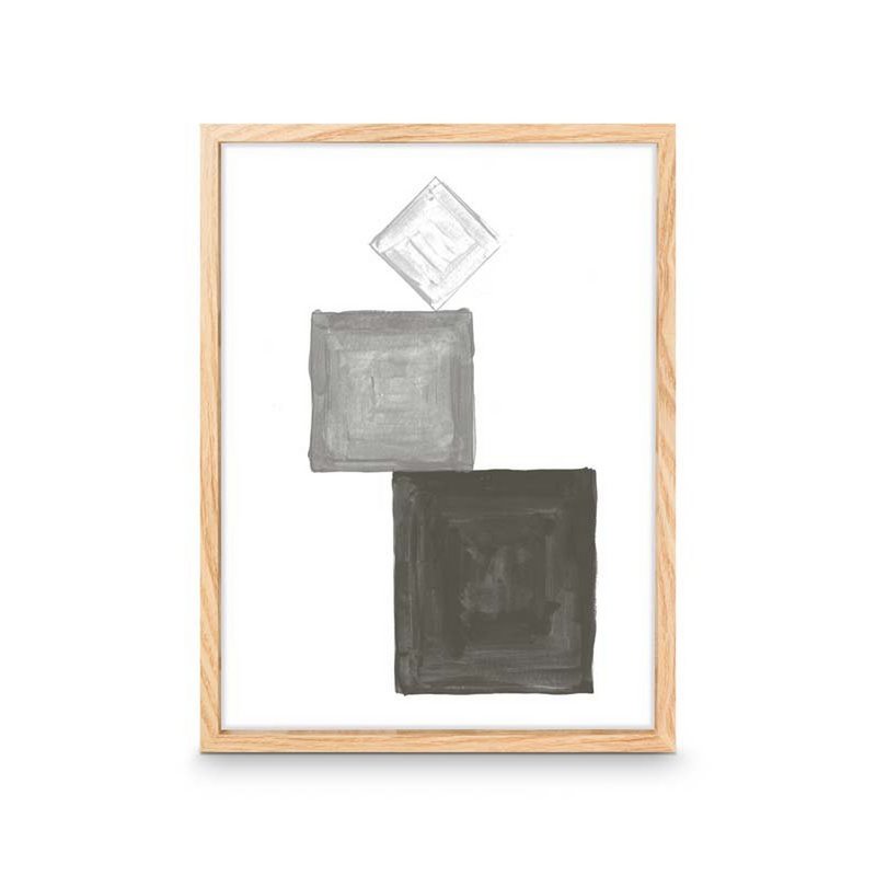 Photo Frame Wood Natural 31x41x2.5cm