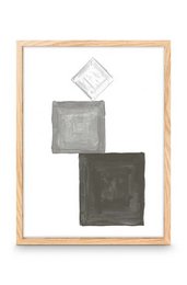 Photo Frame Wood Natural 31x41x2.5cm