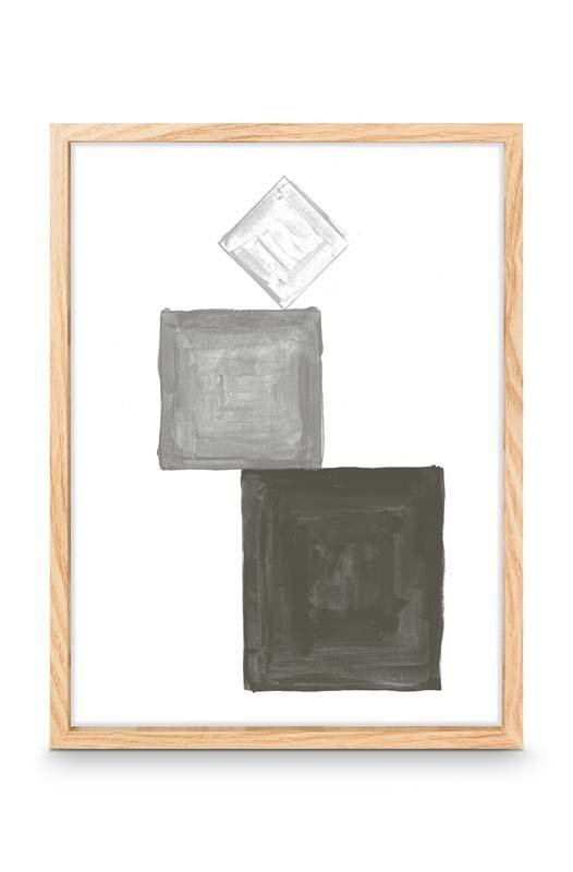 Photo Frame Wood Natural 31x41x2.5cm