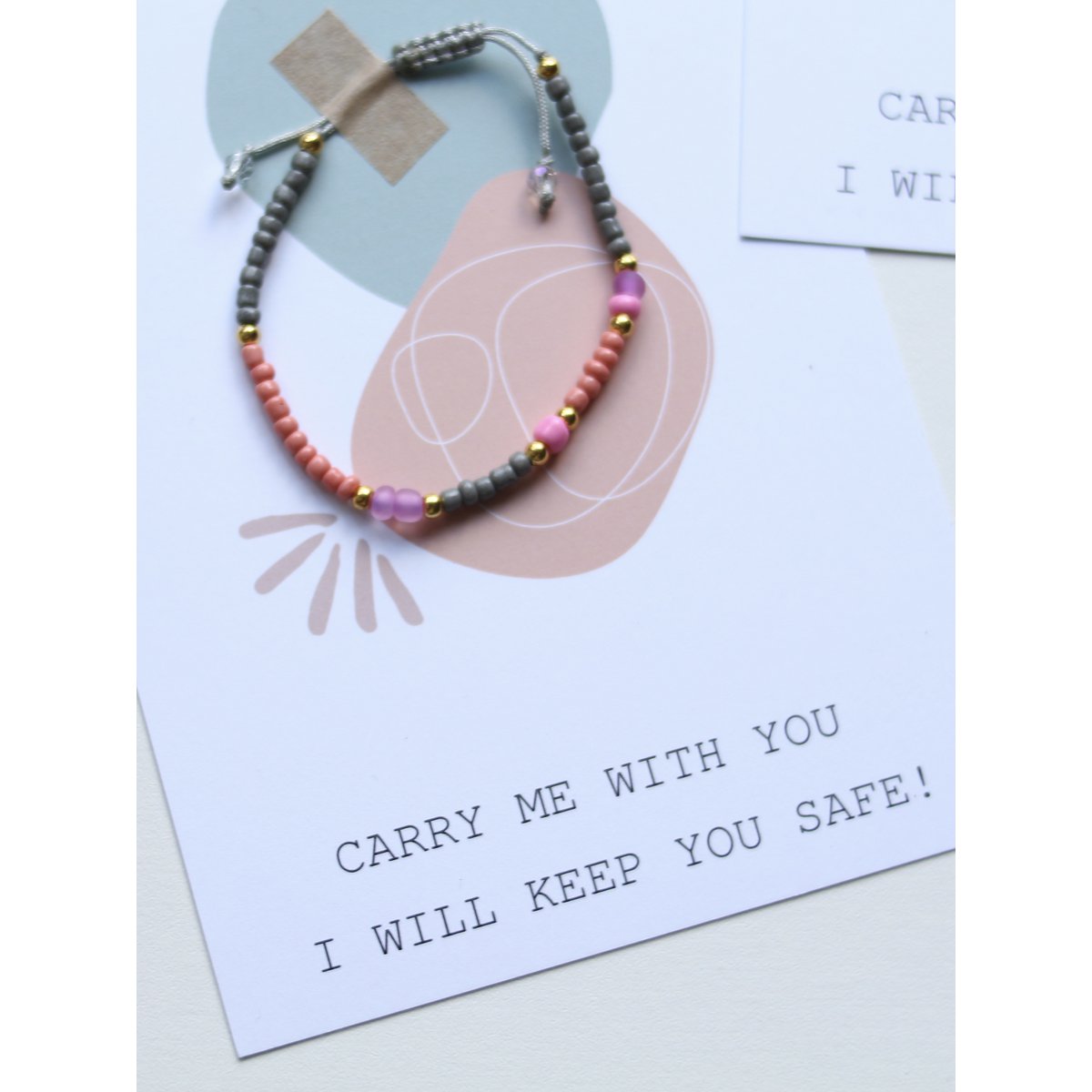 FSC card with adjustable bracelet