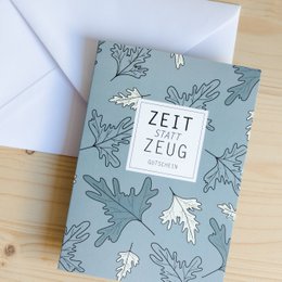 Tempo di carte pieghevoli invece di roba, grigio-blu