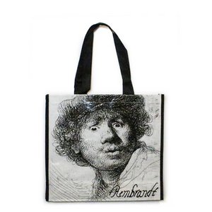 Shopper, Self-portrait with curious face, Rembrandt