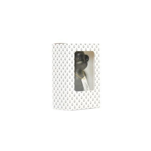 ORNAMENTO - Figura de mono 'The Legend' - Black - 11x7x19cm