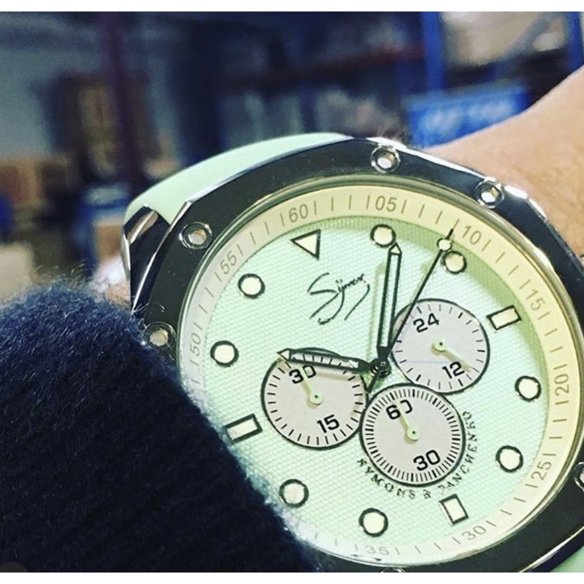 Finestra Gallardo stainless steel chronograph 10 ATM