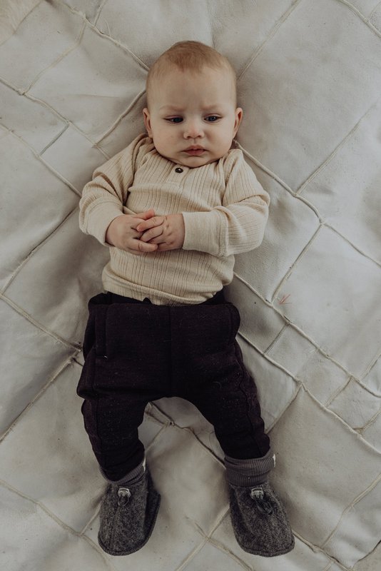 Babyschuhe aus Wolle – Storm