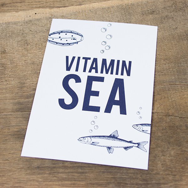 Postal Vitamina Mar