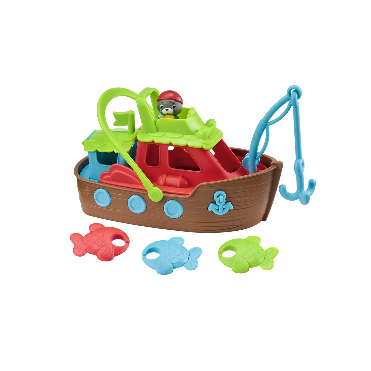 Klorofil Badespielset Stapelboot
