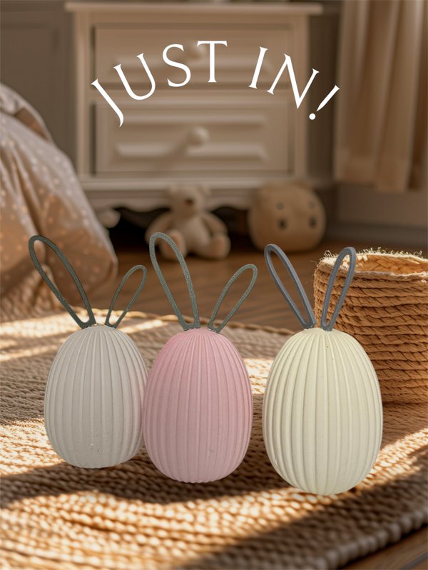 ¡Único! Preciosa decoración de conejito de pascua con orejas de conejito extraíbles