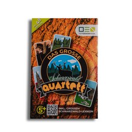 The Great Black Forest Quartet | Kortspil for børn og voksne | Gave til Schwarzwald elskere