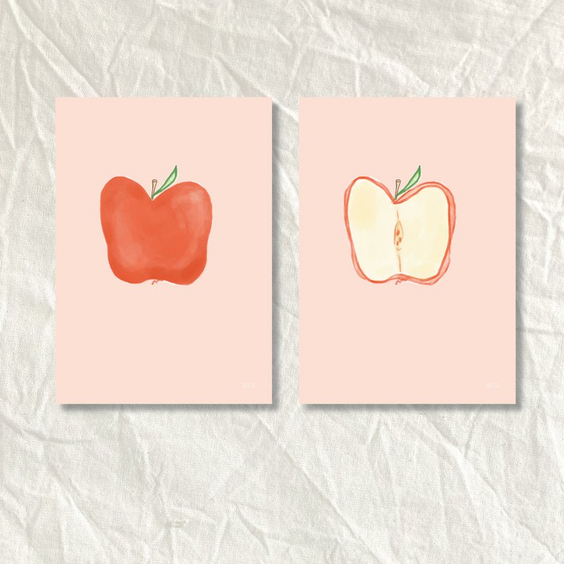 Conjunto de tarjetas | Fresco y afrutado